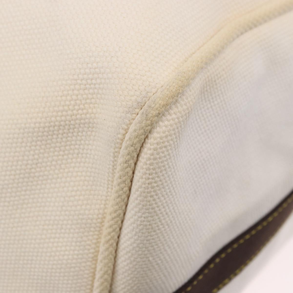 LOUIS VUITTON Antigua Suc weekend Boston Bag White M40030 LV Auth fm5381