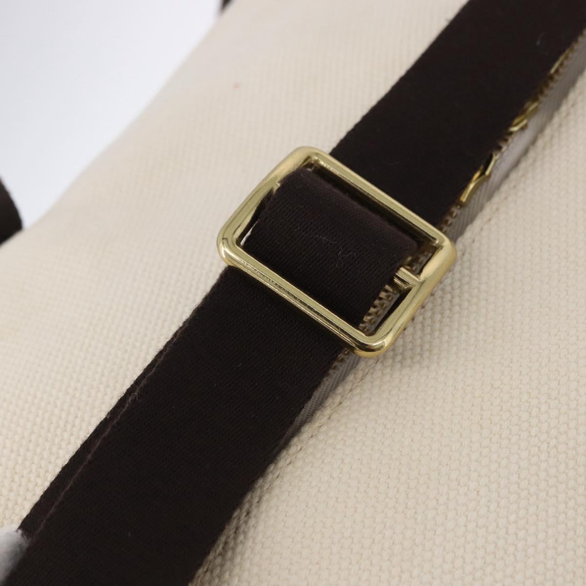 LOUIS VUITTON Antigua Suc weekend Boston Bag White M40030 LV Auth fm5381
