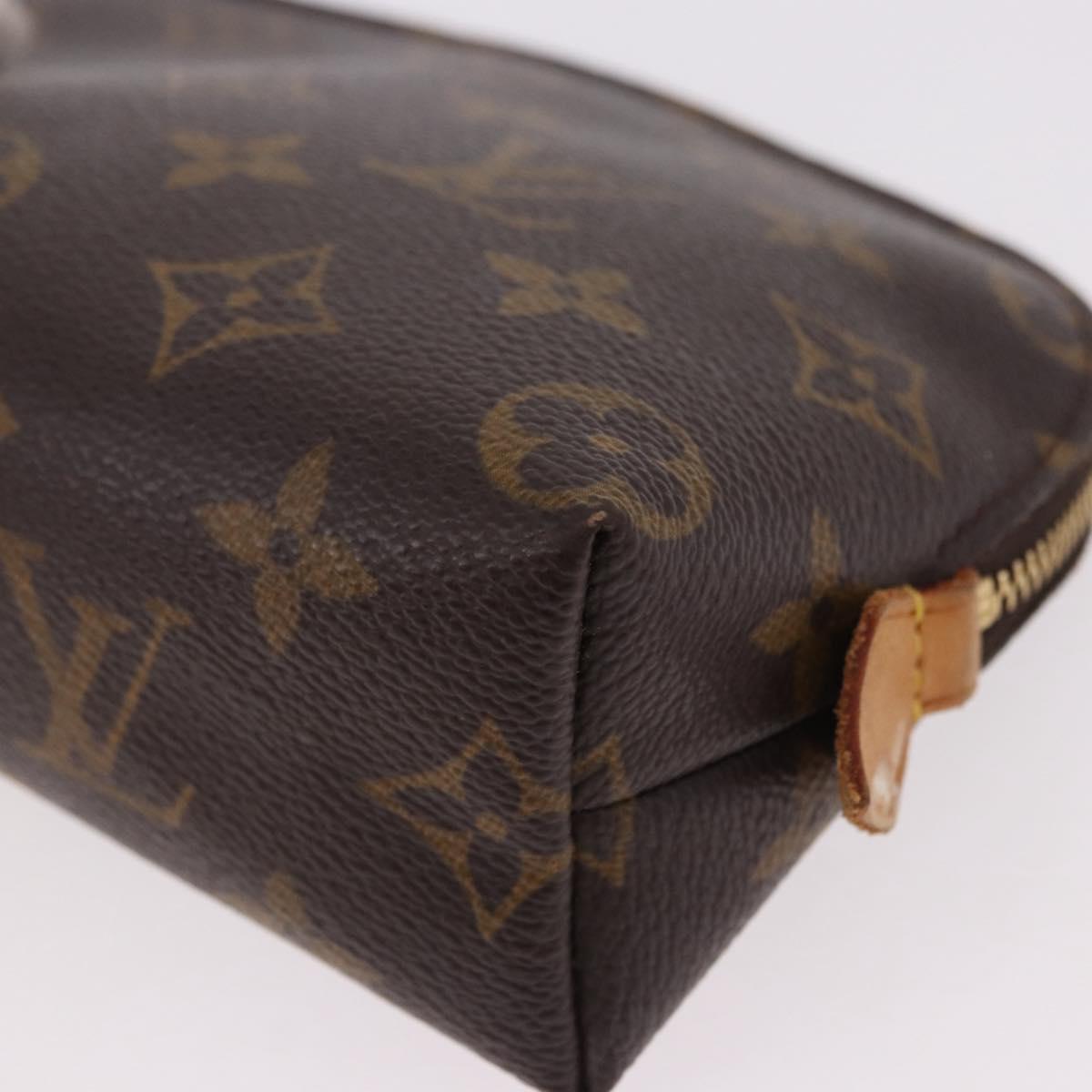 LOUIS VUITTON Monogram Pochette Cosmetic PM Pouch M43998 LV Auth fm5393