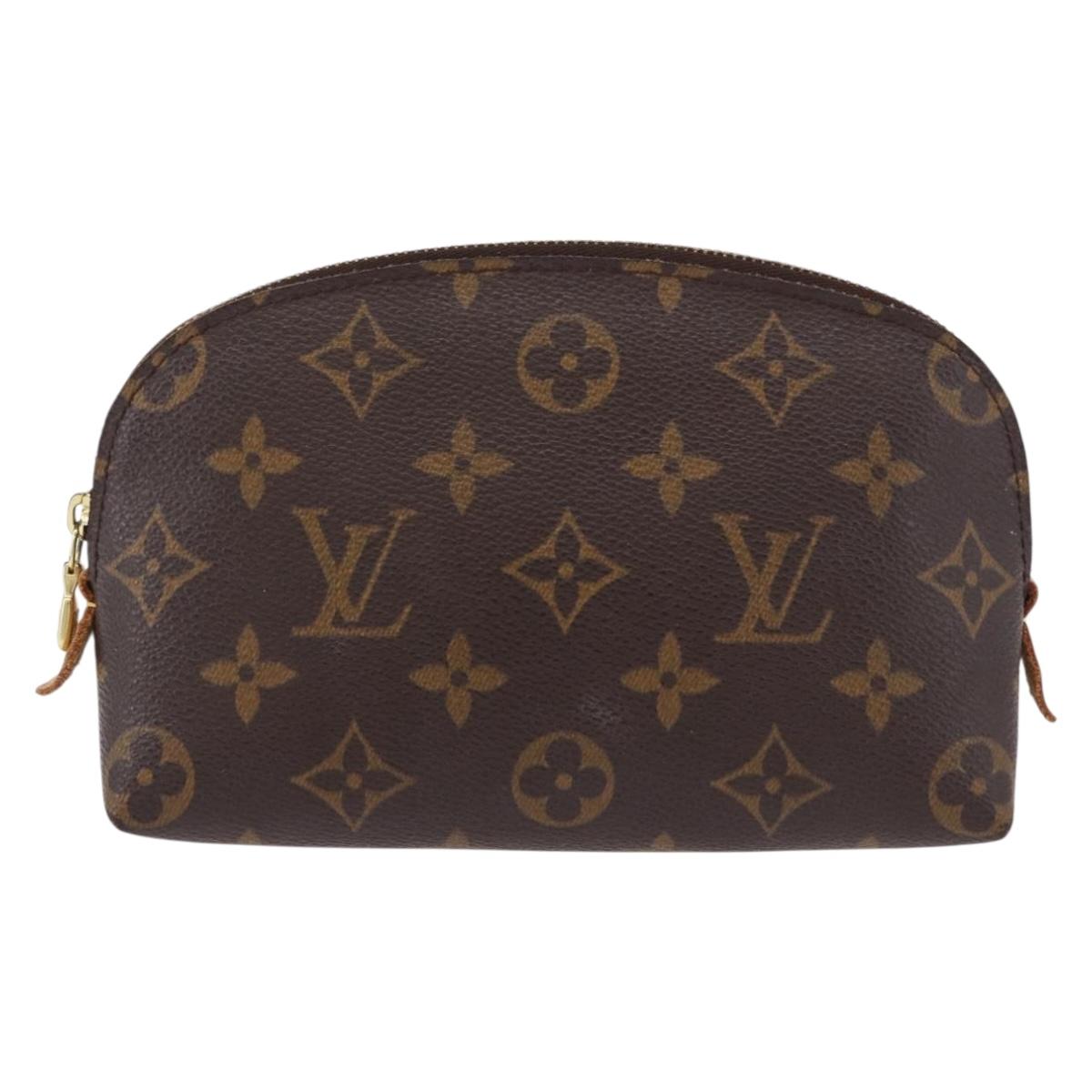 LOUIS VUITTON Monogram Pochette Cosmetic PM Pouch M43998 LV Auth fm5393
