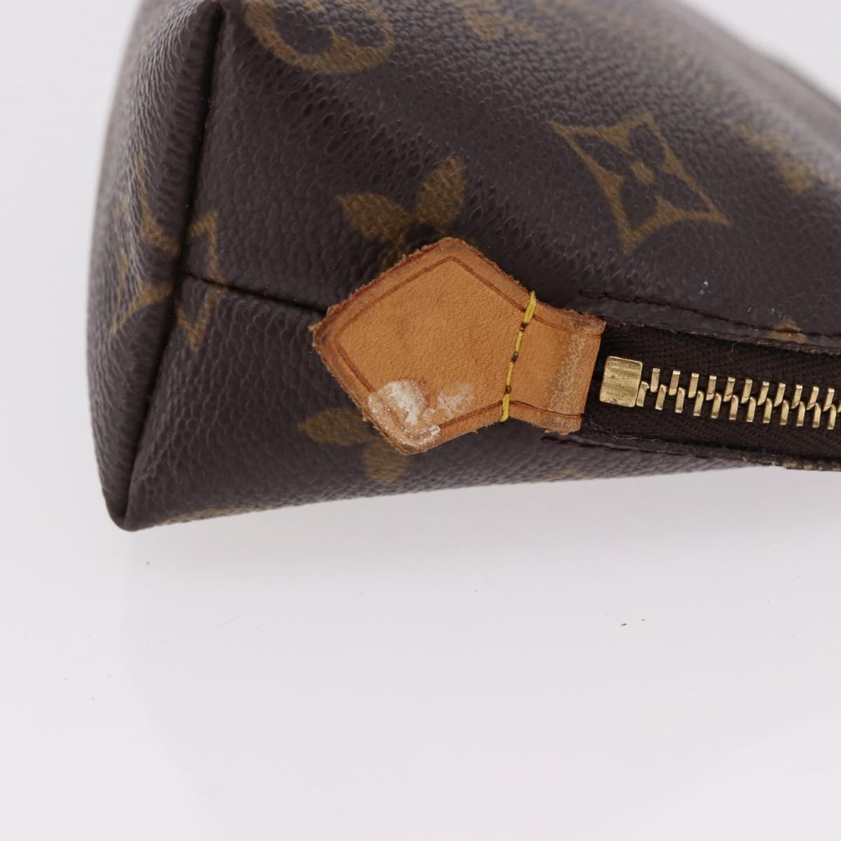 LOUIS VUITTON Monogram Pochette Cosmetic PM Pouch M43998 LV Auth fm5393