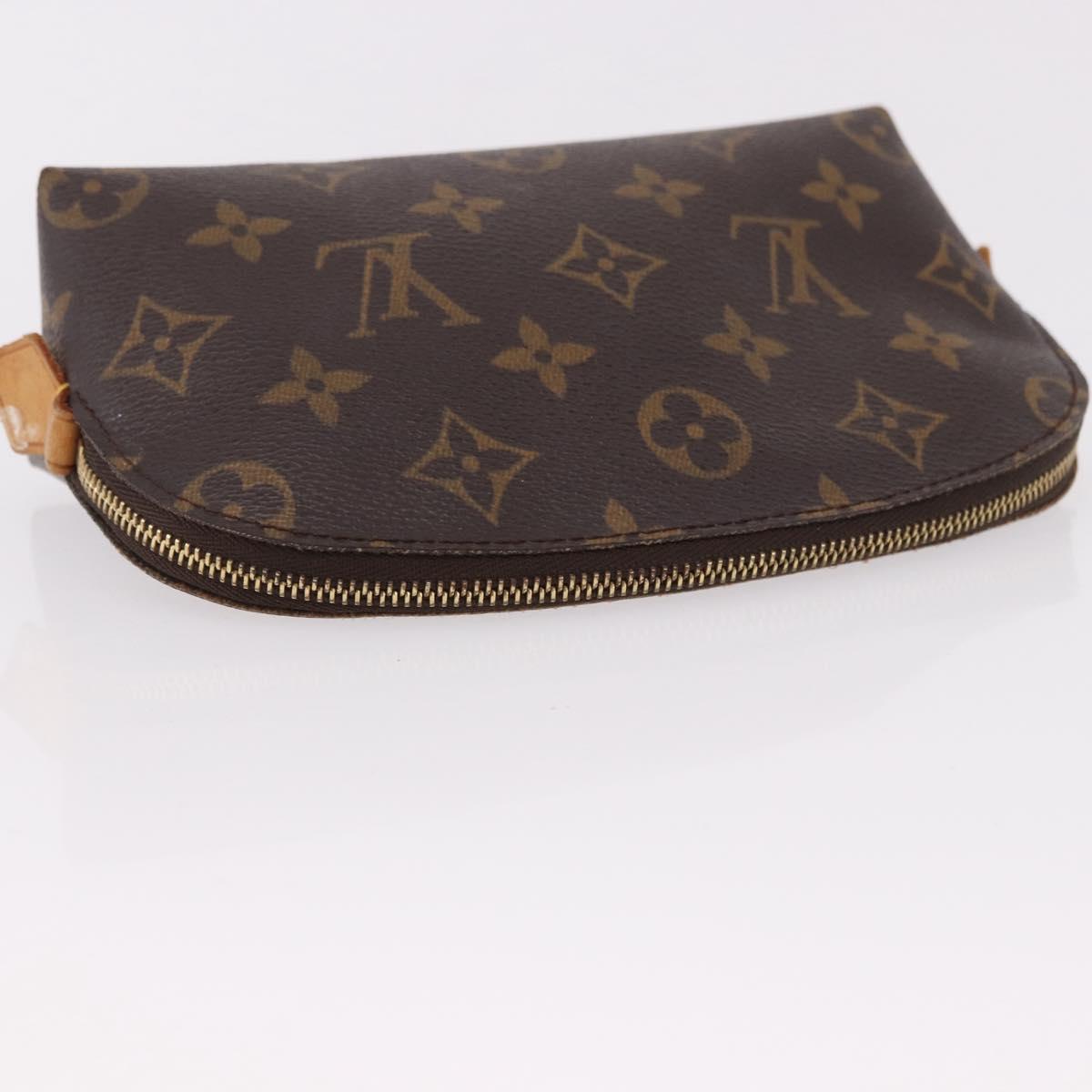 LOUIS VUITTON Monogram Pochette Cosmetic PM Pouch M43998 LV Auth fm5393