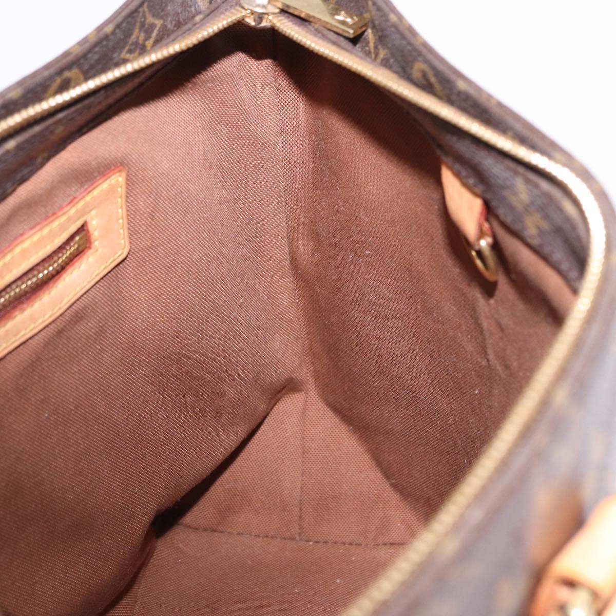 LOUIS VUITTON Monogram Cabas Piano Tote Bag M51148 LV Auth fm5401A