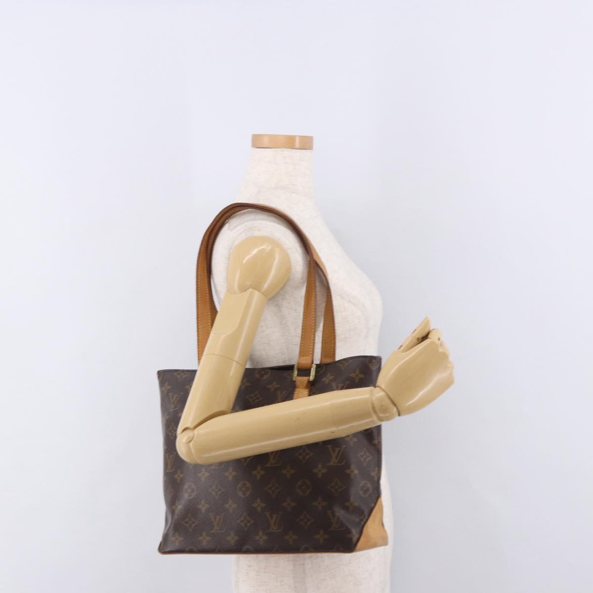 LOUIS VUITTON Monogram Cabas Piano Tote Bag M51148 LV Auth fm5401A