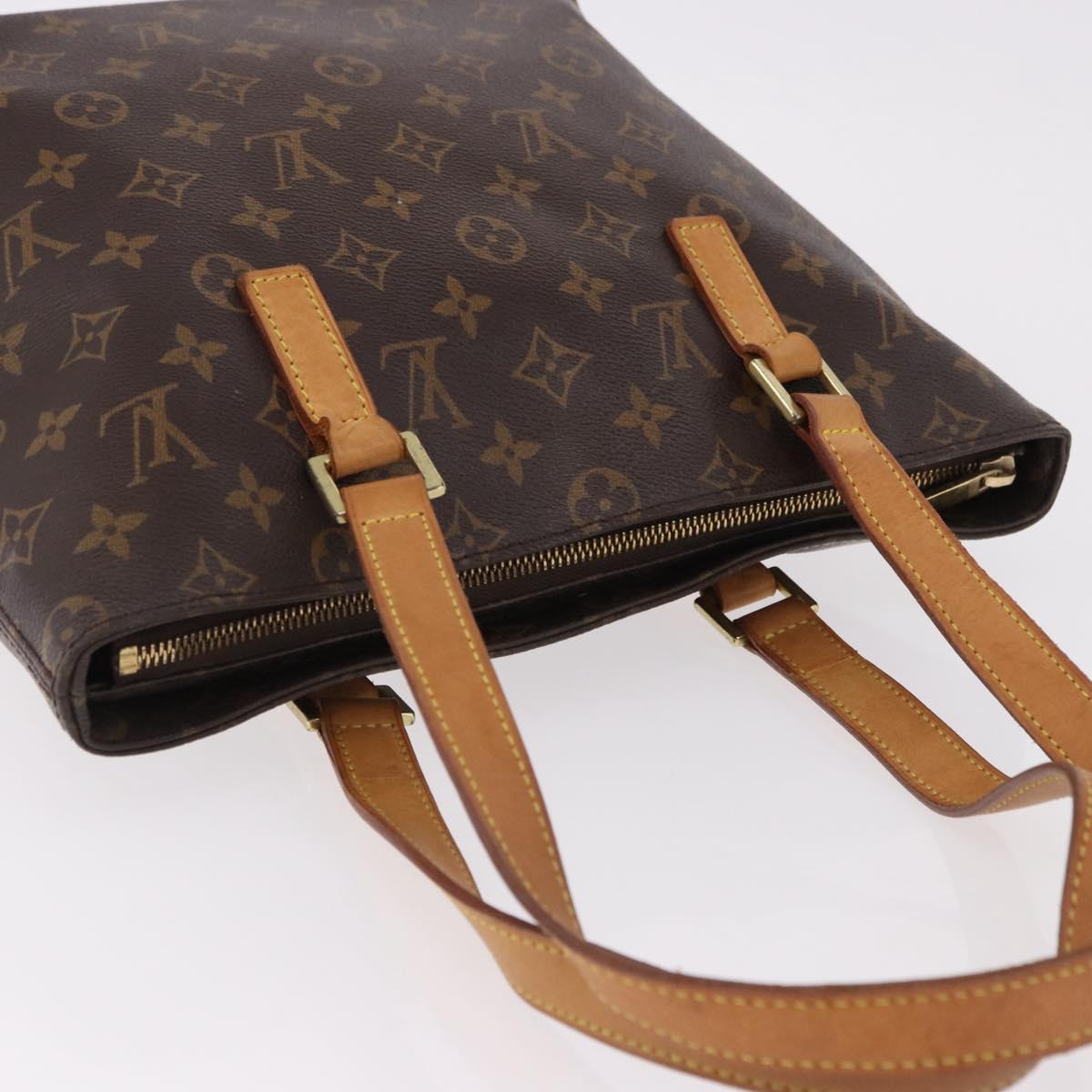 LOUIS VUITTON Monogram Cabas Piano Tote Bag M51148 LV Auth fm5401A