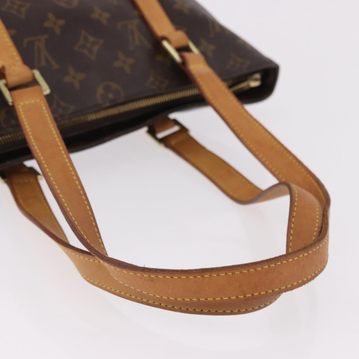 LOUIS VUITTON Monogram Cabas Piano Tote Bag M51148 LV Auth fm5401A