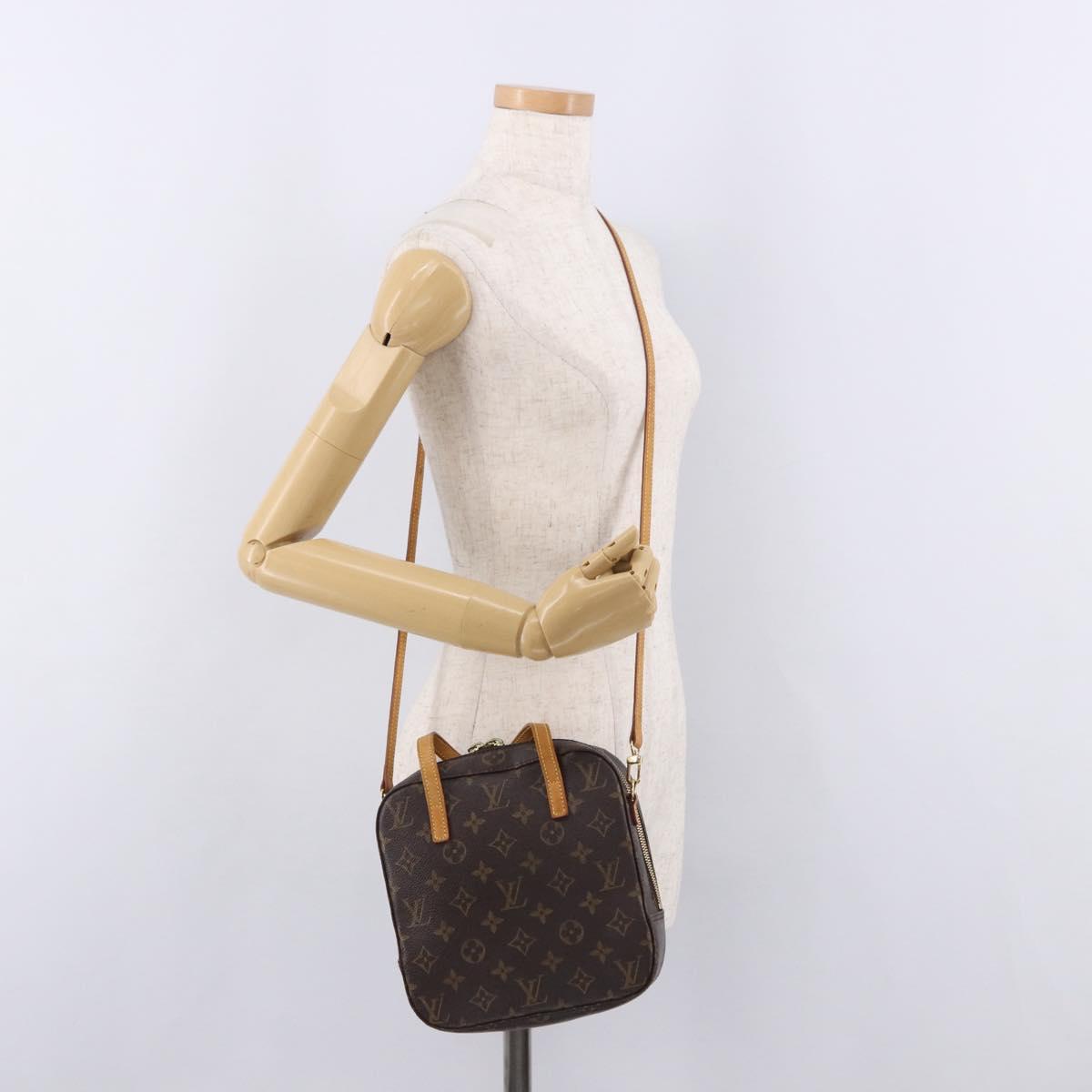 LOUIS VUITTON Monogram Spontini Hand Bag M47500 LV Auth fm5407