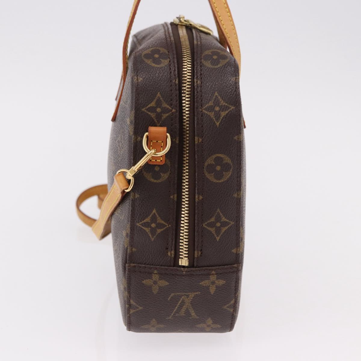 LOUIS VUITTON Monogram Spontini Hand Bag M47500 LV Auth fm5407