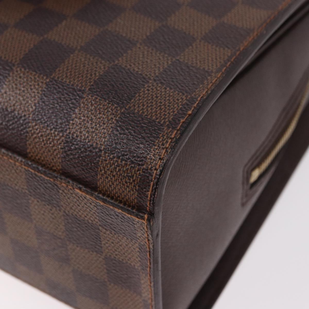 LOUIS VUITTON Damier Ebene Triana Hand Bag N51155 LV Auth fm5408