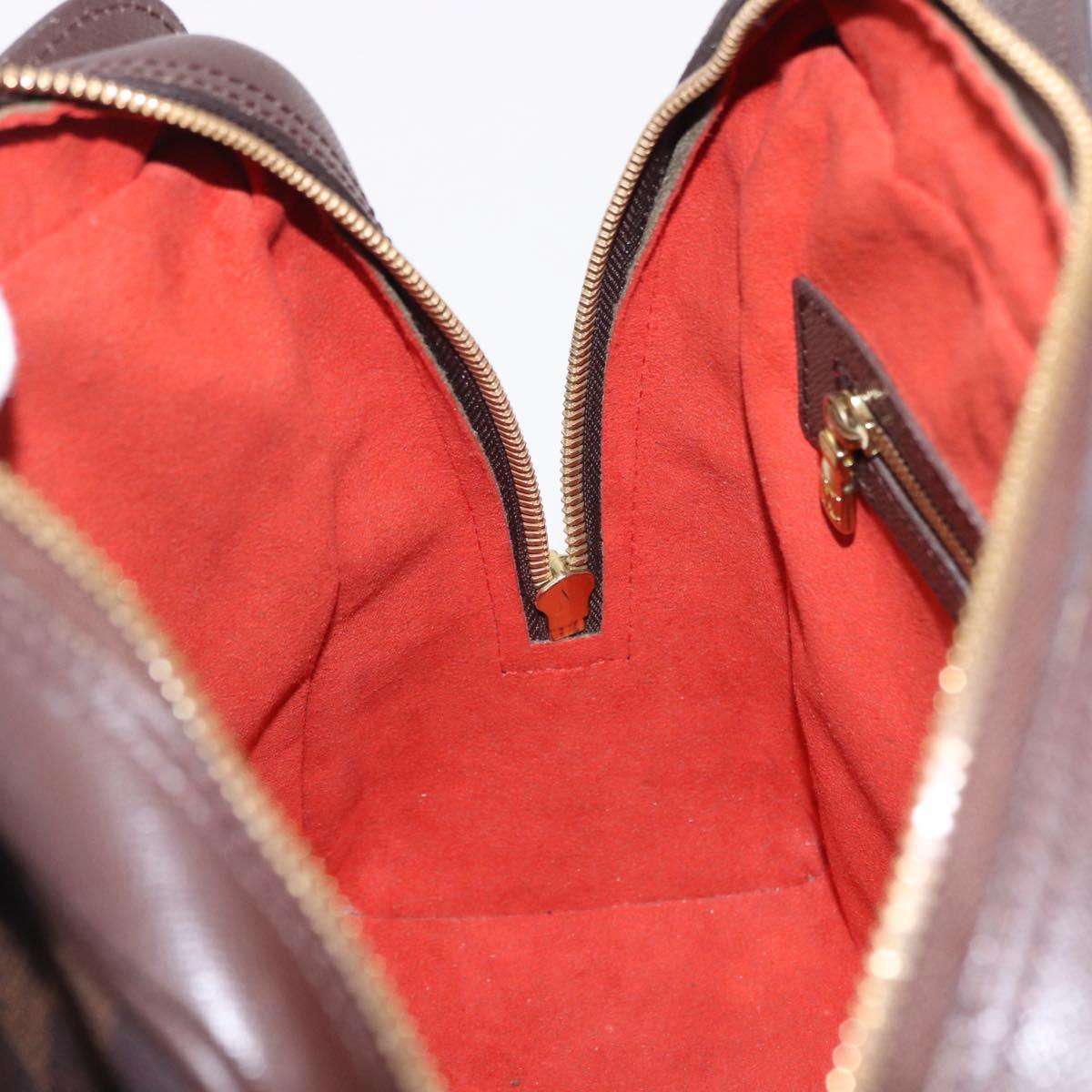 LOUIS VUITTON Damier Ebene Triana Hand Bag N51155 LV Auth fm5408