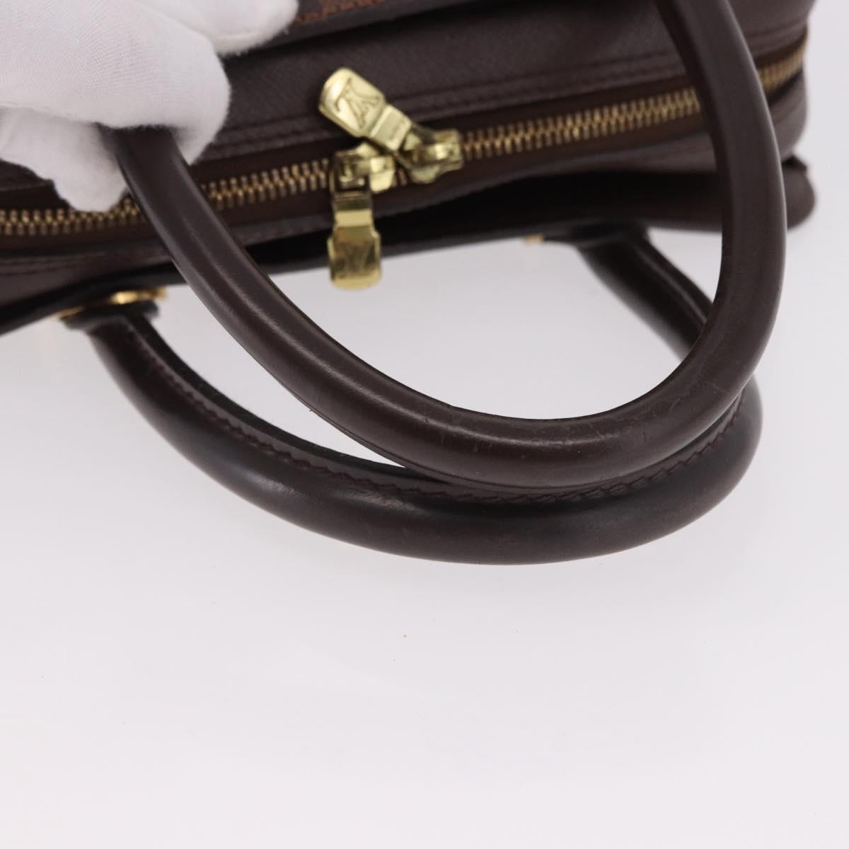 LOUIS VUITTON Damier Ebene Triana Hand Bag N51155 LV Auth fm5408