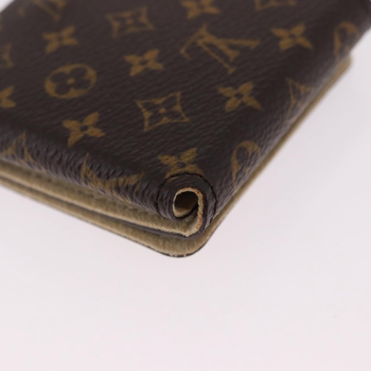 LOUIS VUITTON Monogram Jewelry Case Jewelry Box LV Auth fm5419A