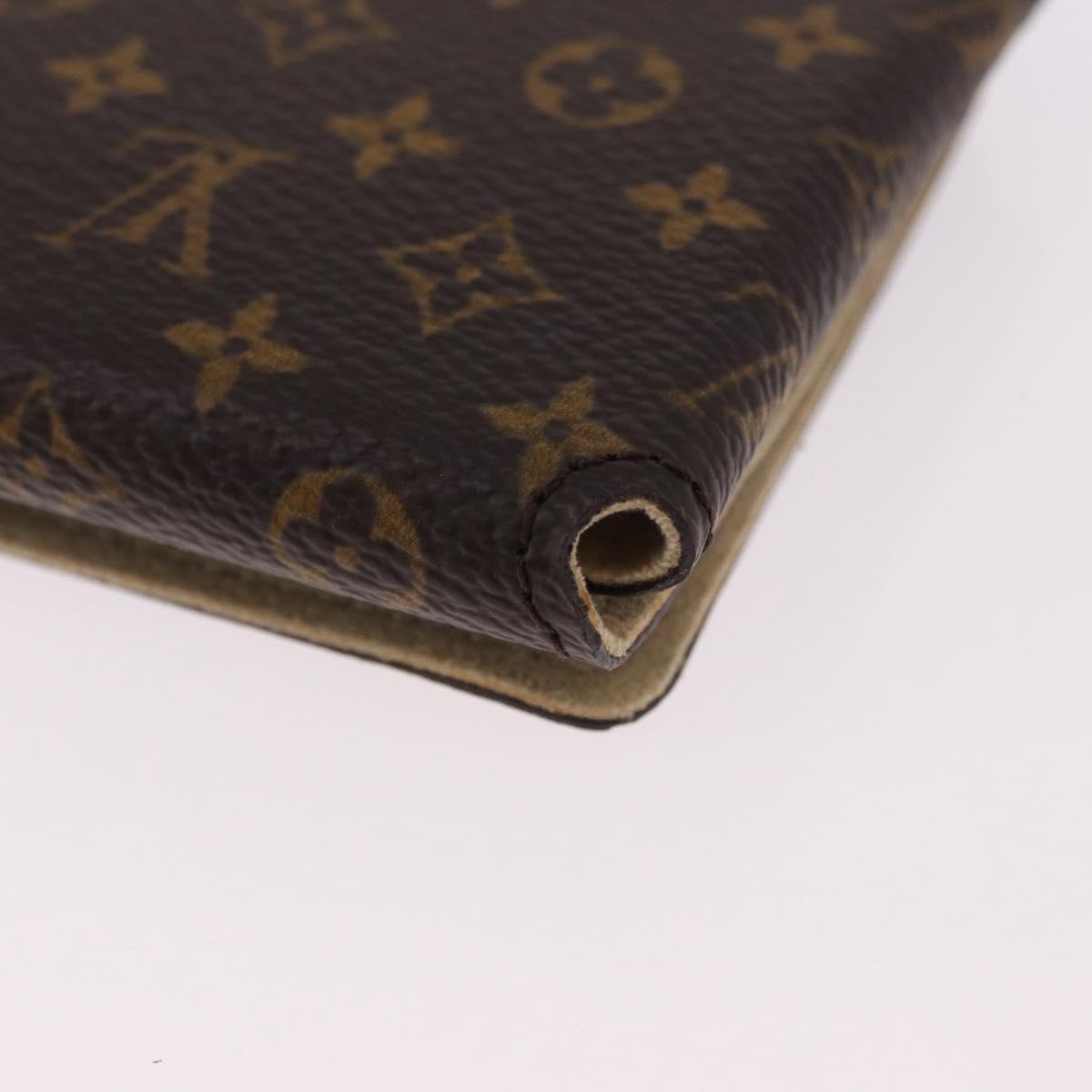 LOUIS VUITTON Monogram Jewelry Case Jewelry Box LV Auth fm5419A