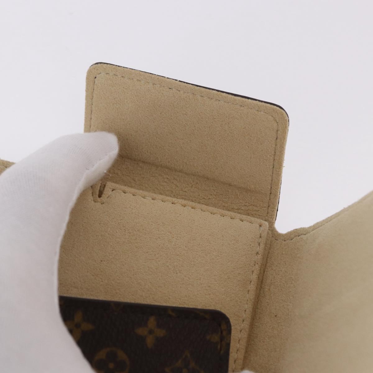 LOUIS VUITTON Monogram Jewelry Case Jewelry Box LV Auth fm5419A