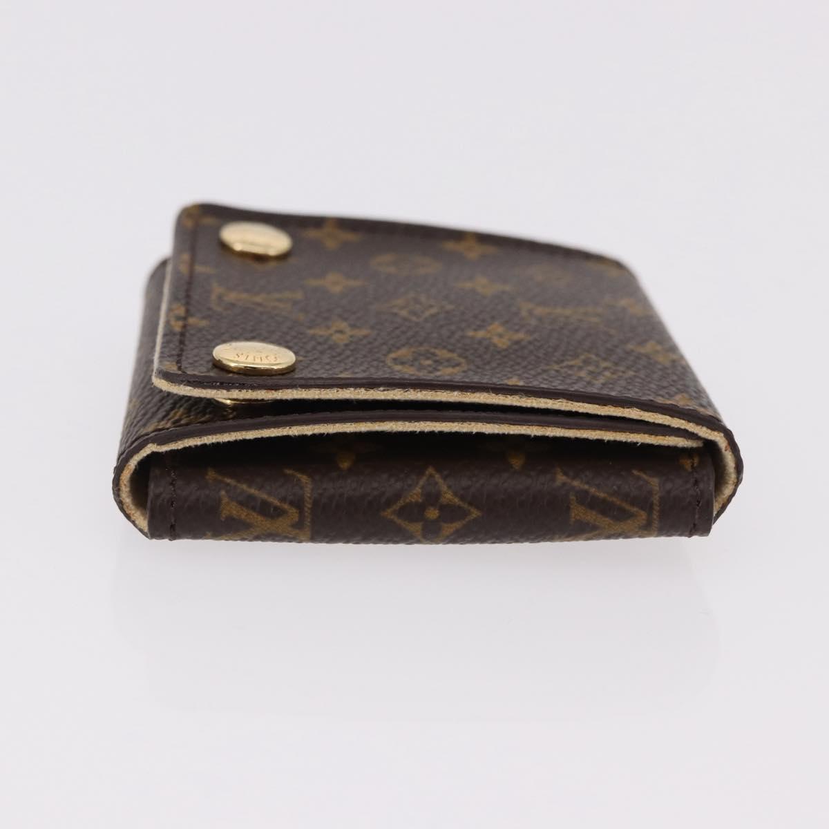 LOUIS VUITTON Monogram Jewelry Case Jewelry Box LV Auth fm5419A