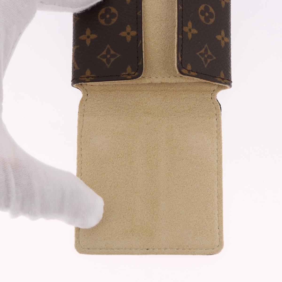 LOUIS VUITTON Monogram Jewelry Case Jewelry Box LV Auth fm5420A