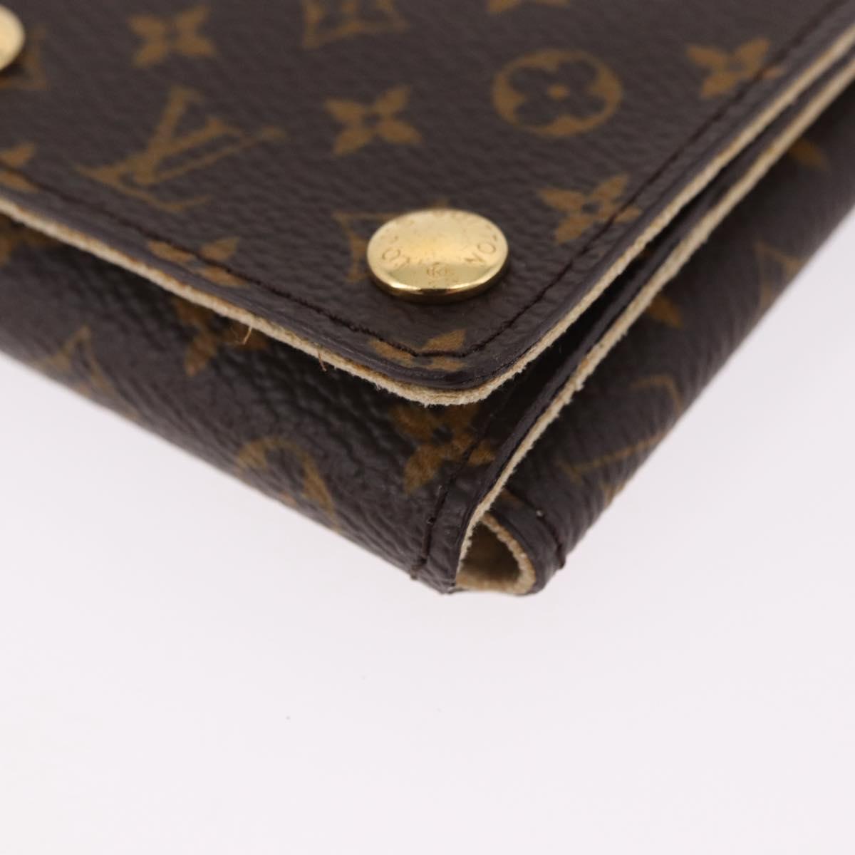 LOUIS VUITTON Monogram Jewelry Case Jewelry Box LV Auth fm5420A