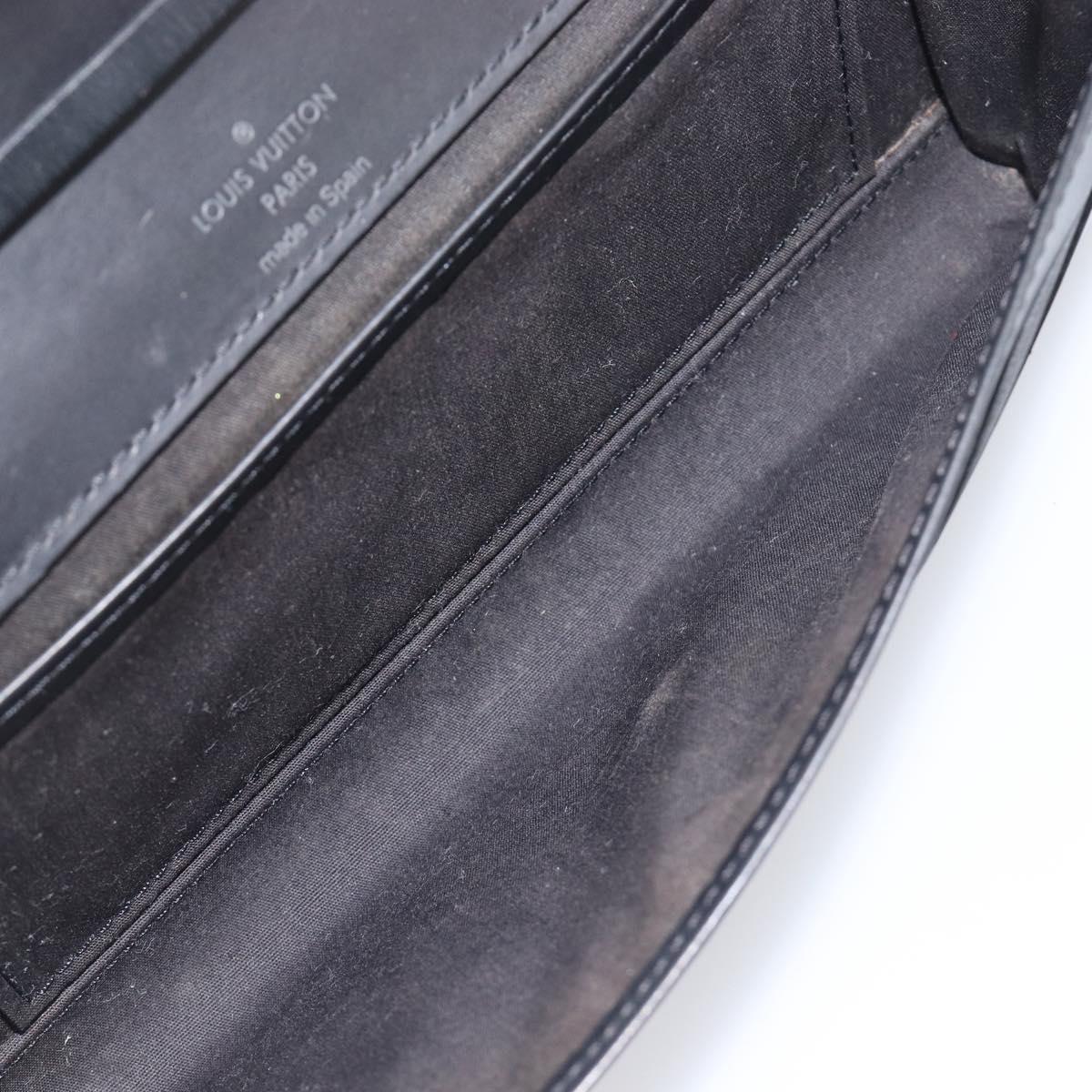 LOUIS VUITTON Epi Honfleur Shoulder Bag Black M52732 LV Auth fm5426