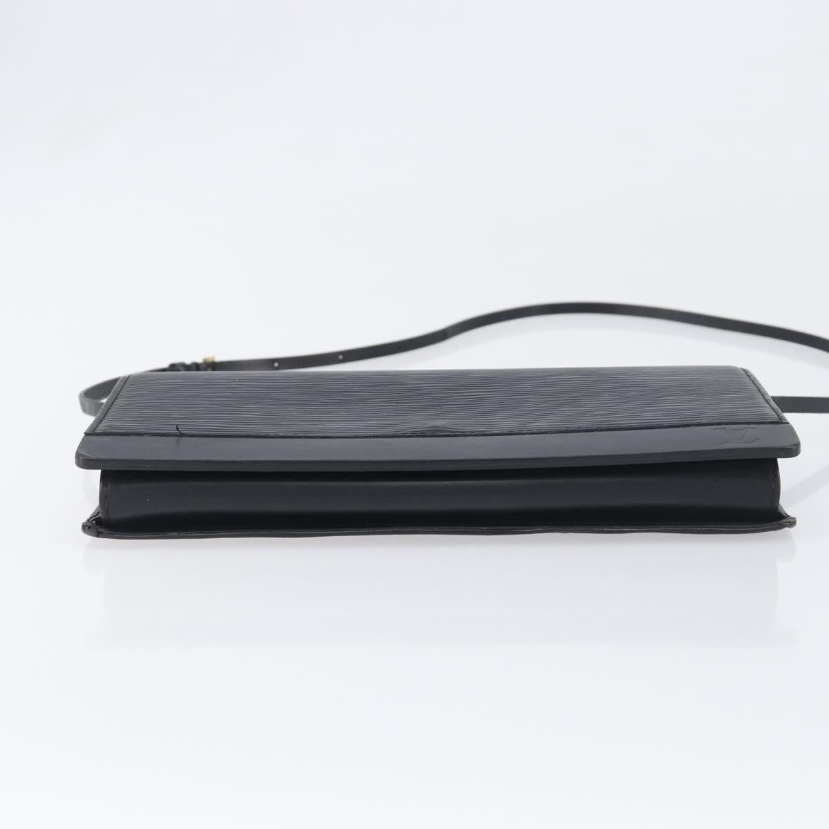 LOUIS VUITTON Epi Honfleur Shoulder Bag Black M52732 LV Auth fm5426