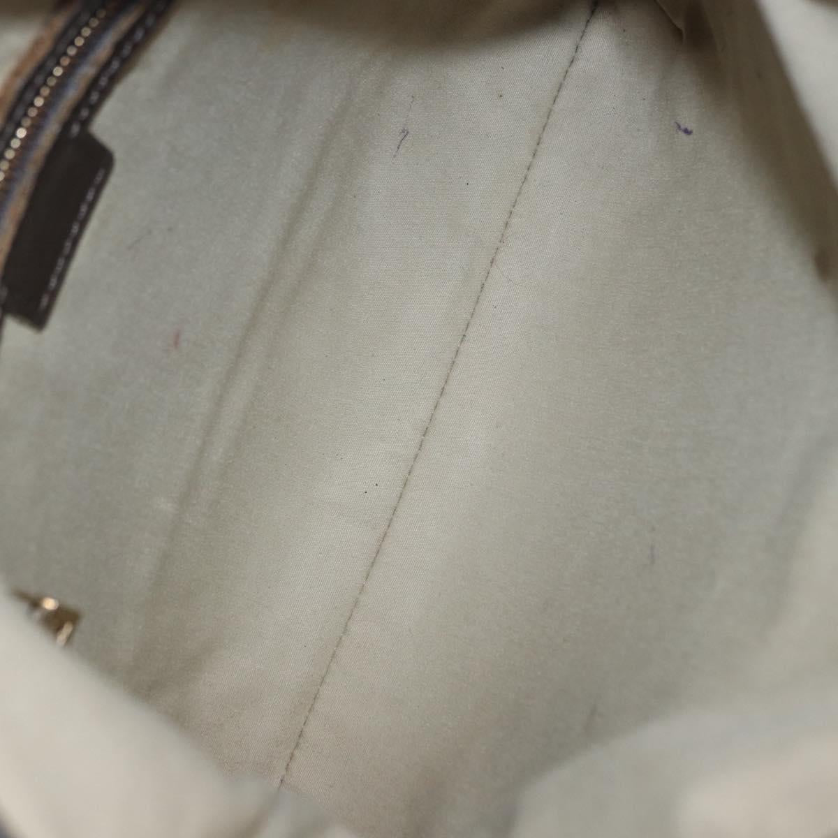 LOUIS VUITTON Monogram Mini Francoise Tote Bag 2way Khaki M92209 LV Auth fm5439