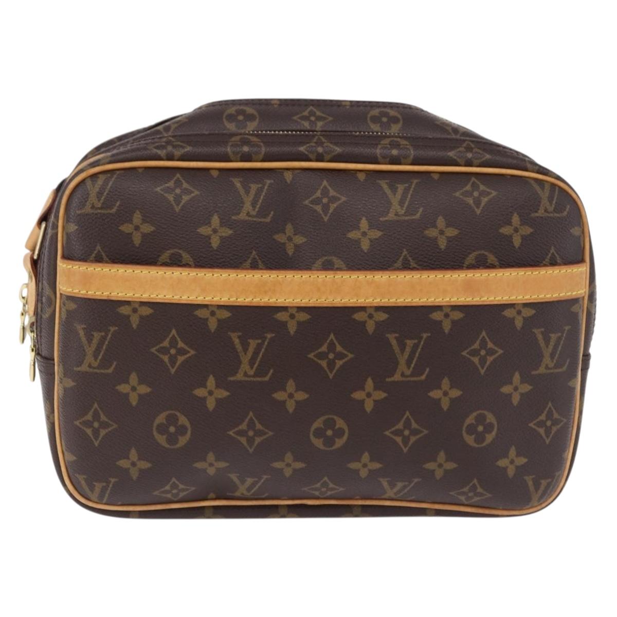 LOUIS VUITTON Monogram Reporter PM Shoulder Bag M45254 LV Auth fm5446A