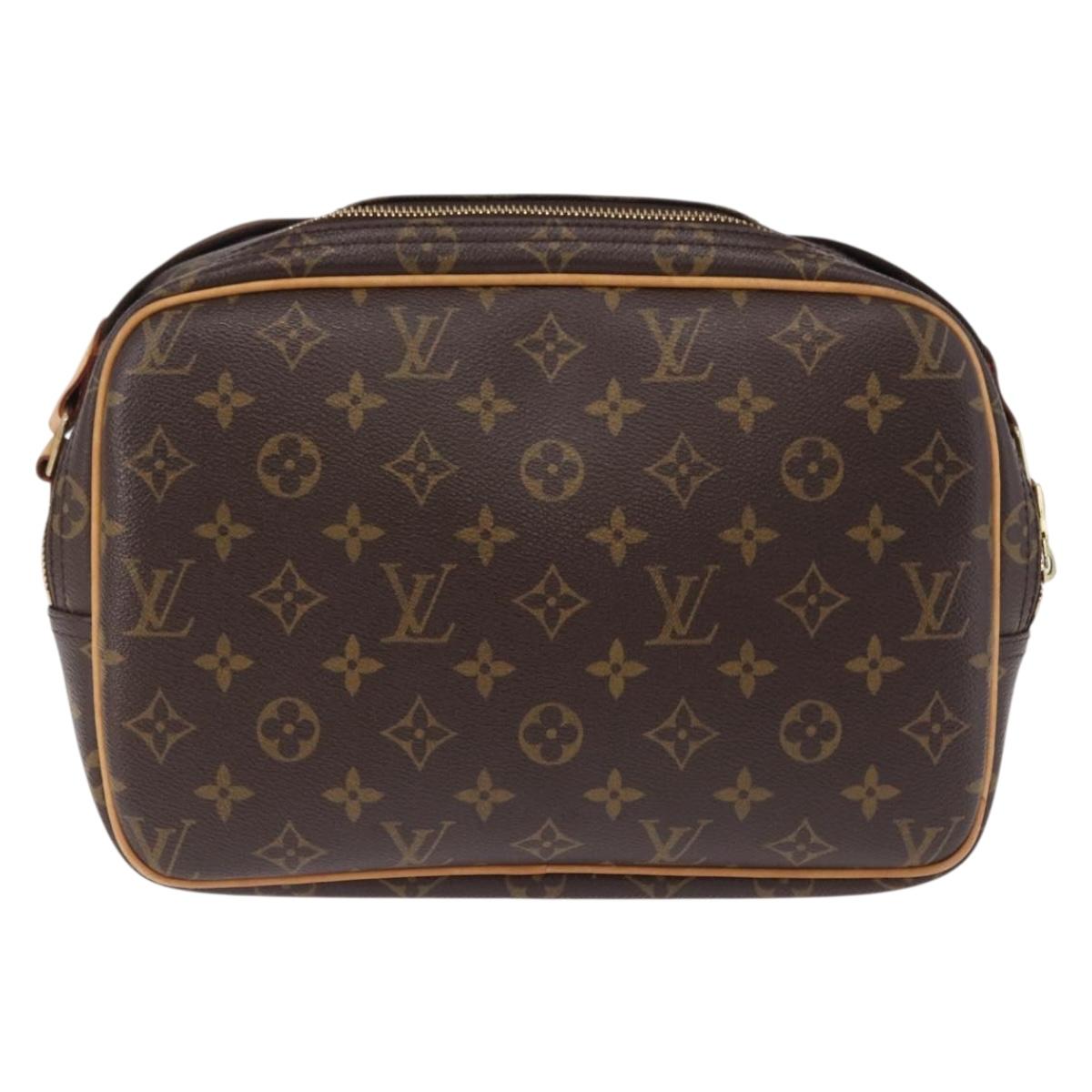 LOUIS VUITTON Monogram Reporter PM Shoulder Bag M45254 LV Auth fm5446A