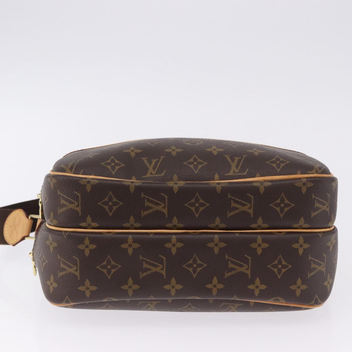 LOUIS VUITTON Monogram Reporter PM Shoulder Bag M45254 LV Auth fm5446A