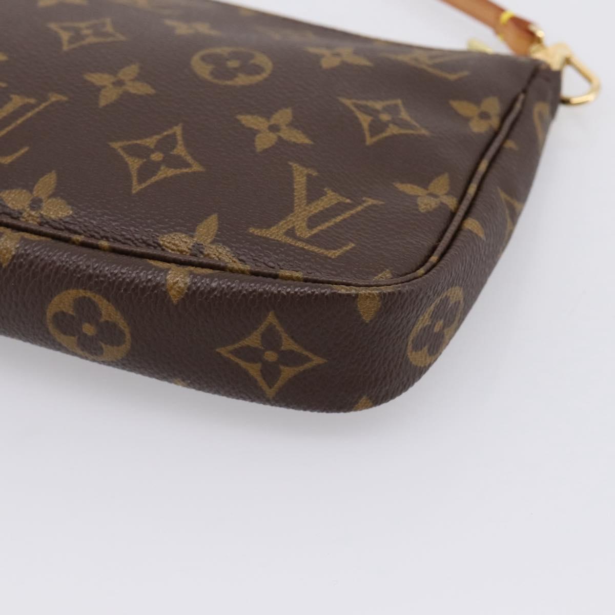 LOUIS VUITTON Monogram Pochette Accessoires Pouch M51980 LV Auth fm5457V