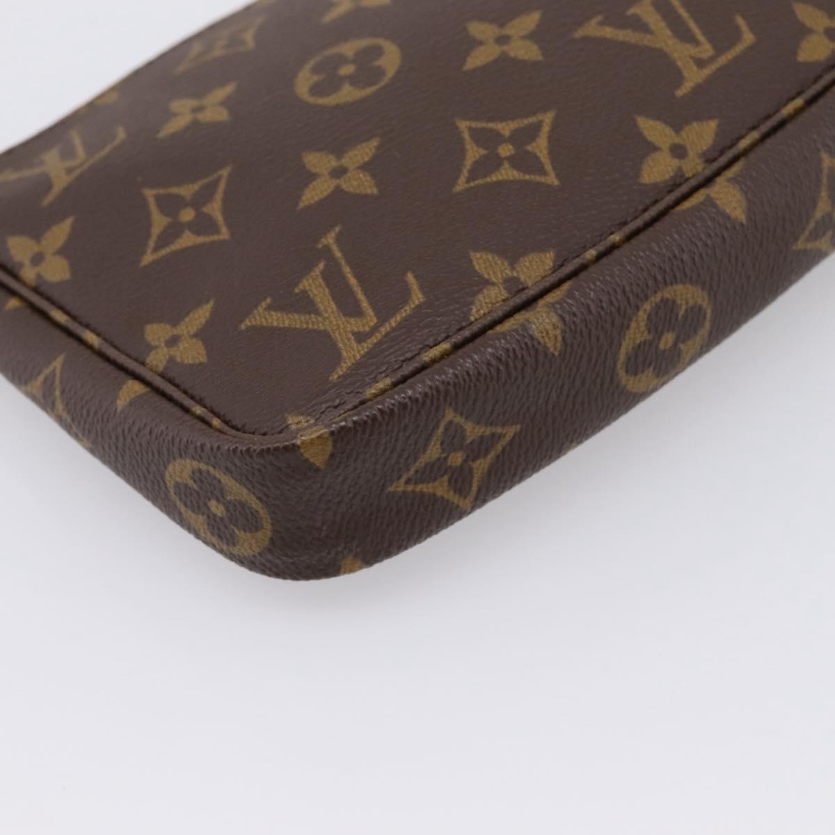 LOUIS VUITTON Monogram Pochette Accessoires Pouch M51980 LV Auth fm5457V