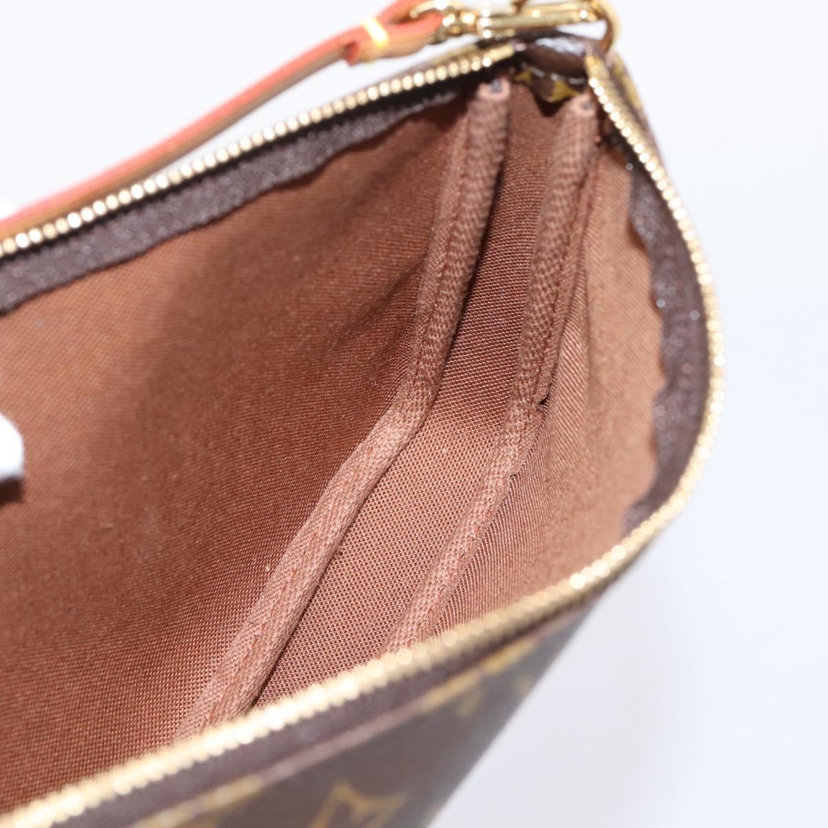 LOUIS VUITTON Monogram Pochette Accessoires Pouch M51980 LV Auth fm5457V