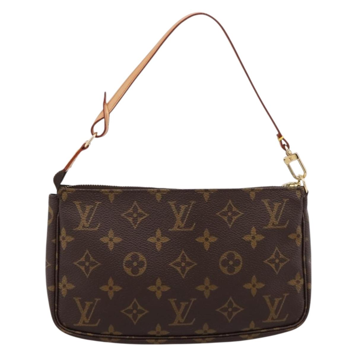 LOUIS VUITTON Monogram Pochette Accessoires Pouch M51980 LV Auth fm5457V