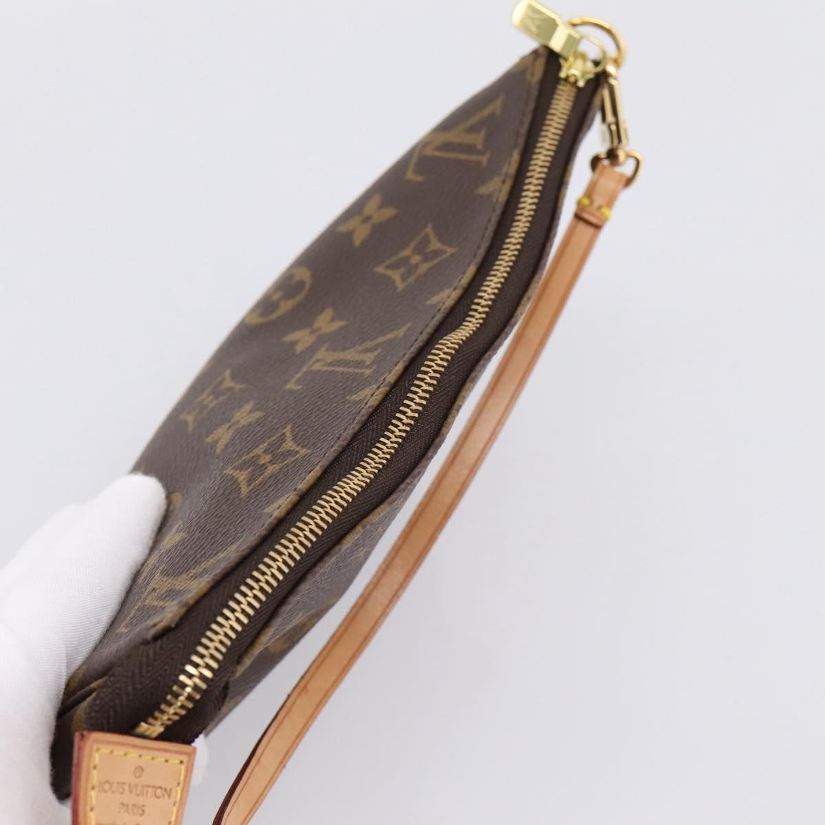 LOUIS VUITTON Monogram Pochette Accessoires Pouch M51980 LV Auth fm5457V