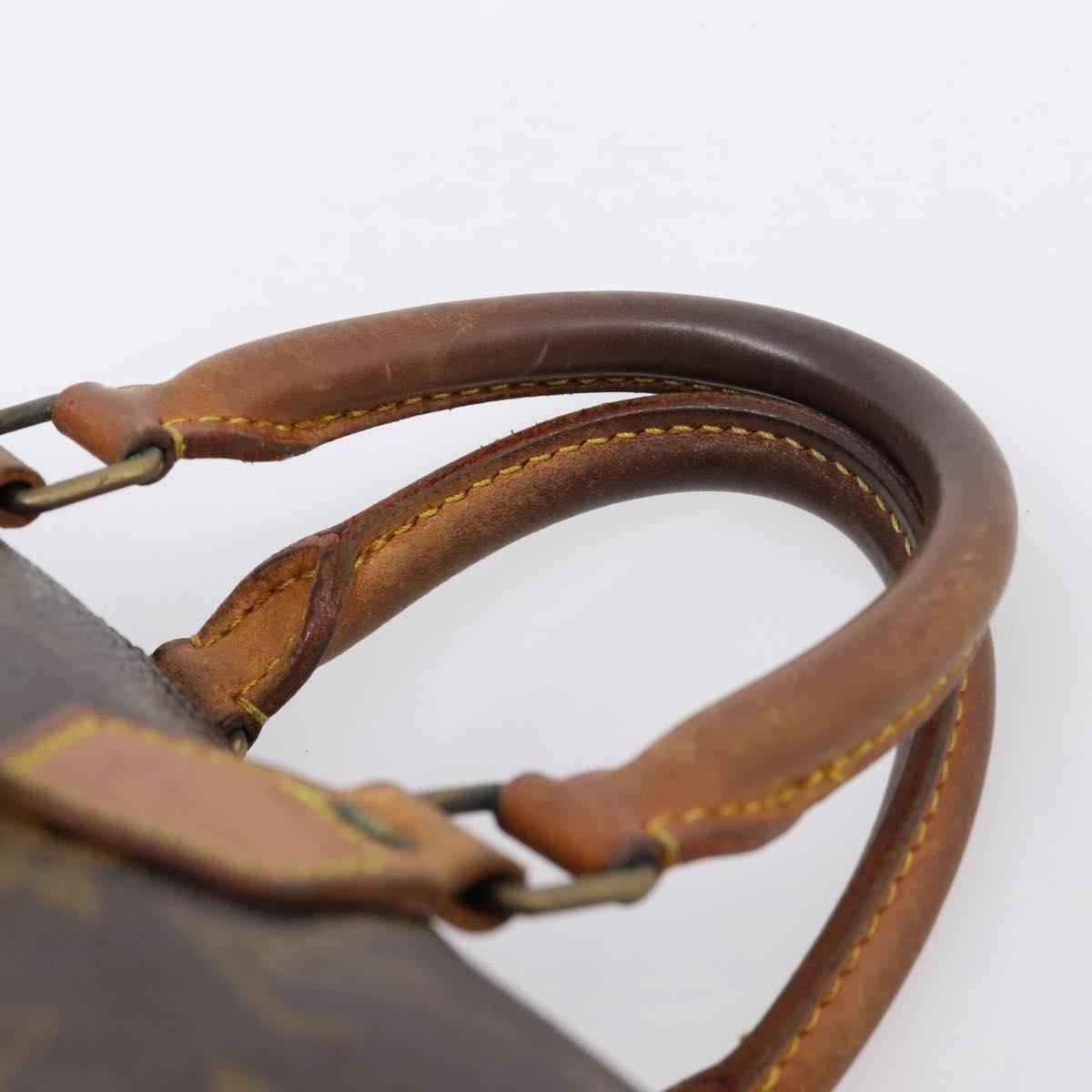 LOUIS VUITTON Monogram Speedy 25 Hand Bag M41528 LV Auth fm5459