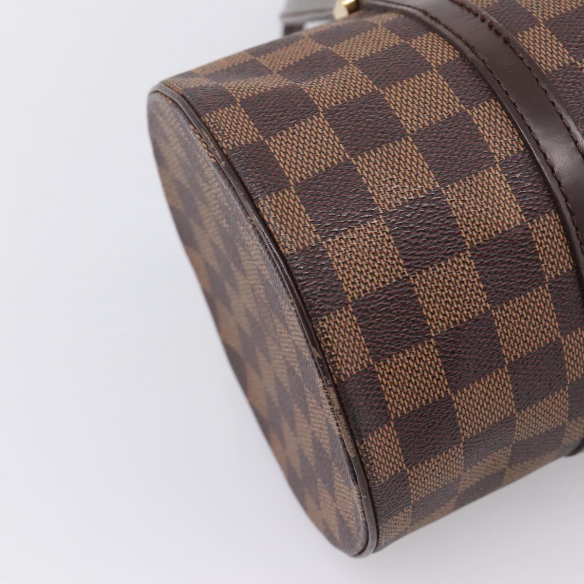 LOUIS VUITTON Damier Ebene Papillon 30 Hand Bag N51303 LV Auth fm5460
