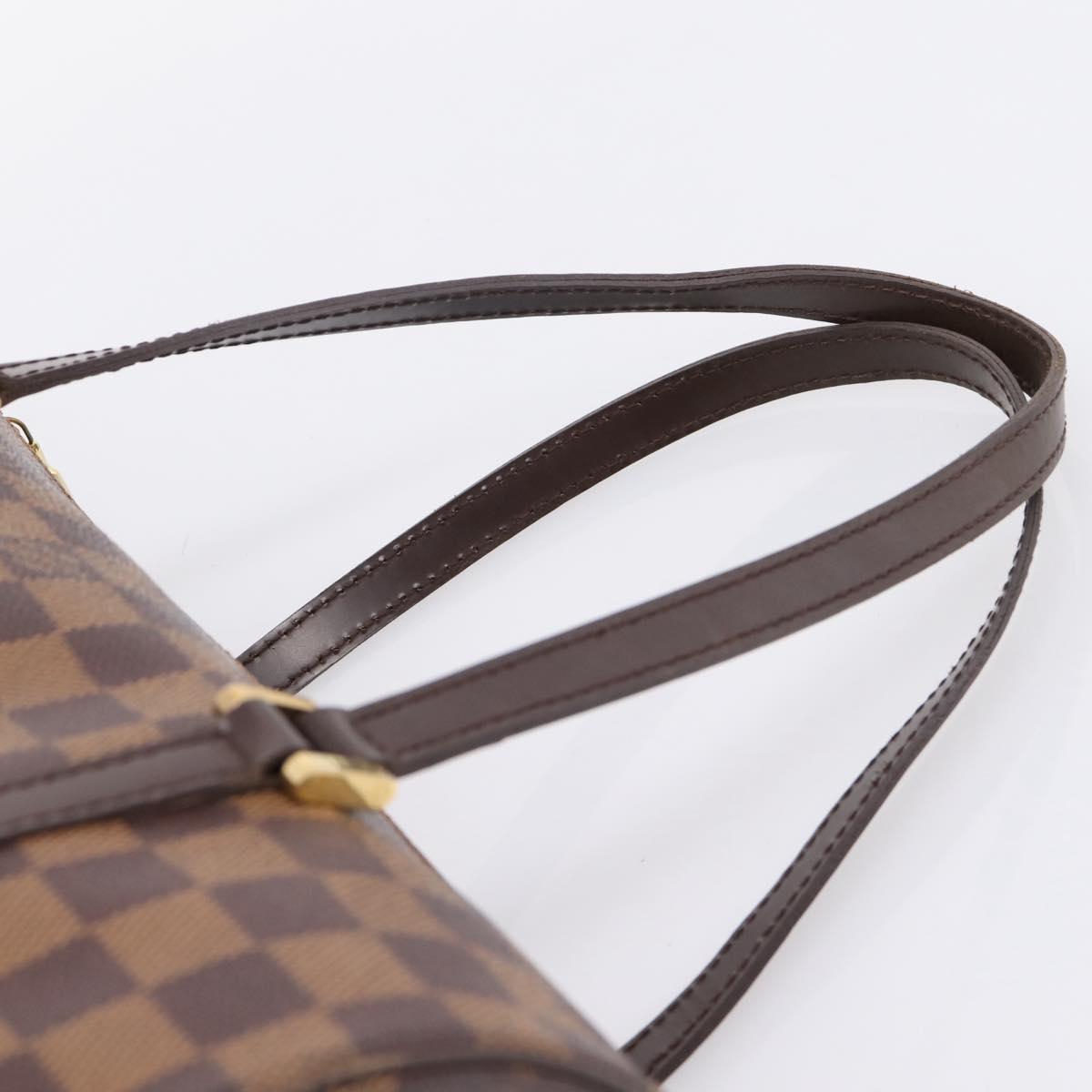 LOUIS VUITTON Damier Ebene Papillon 30 Hand Bag N51303 LV Auth fm5460