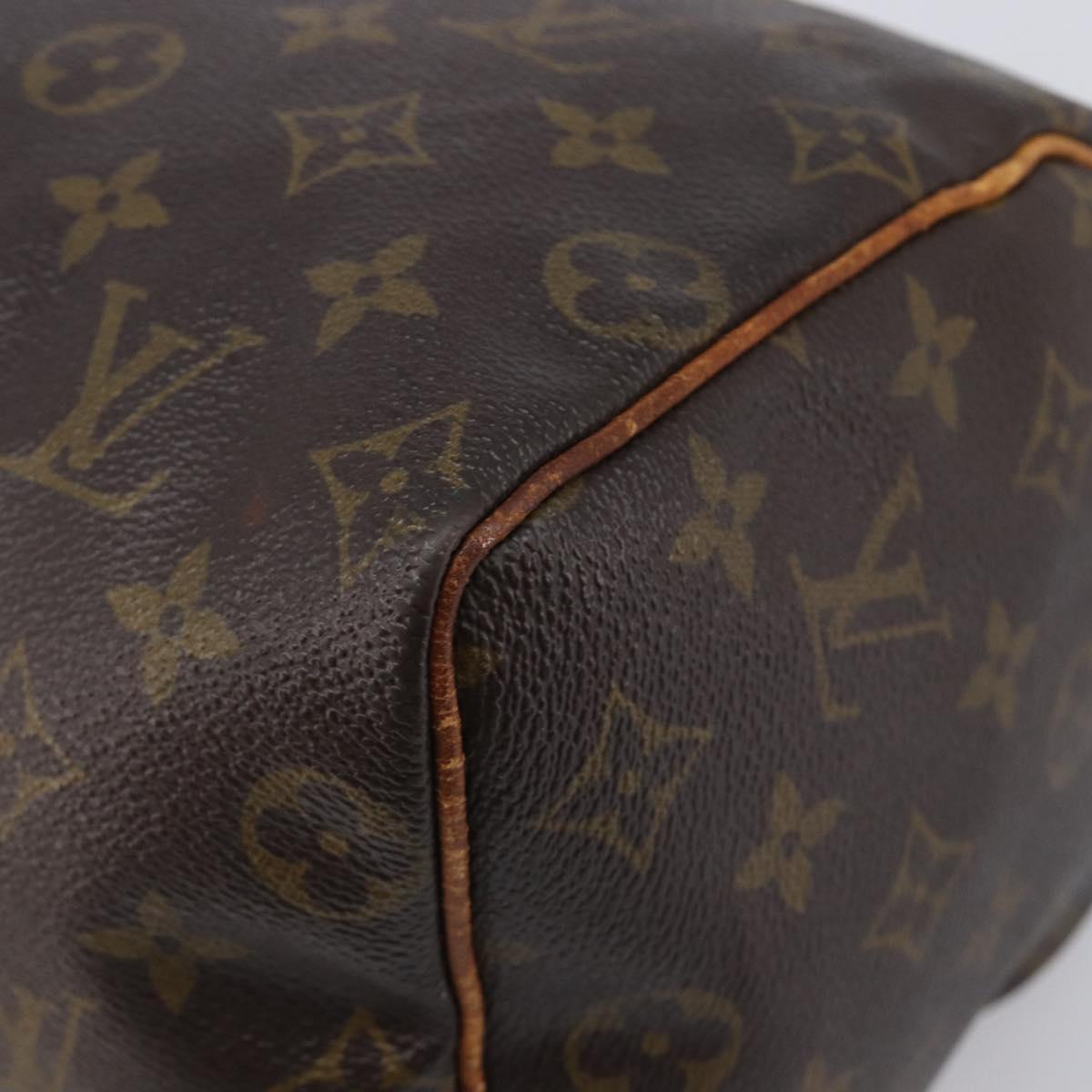 LOUIS VUITTON Monogram Speedy 25 Hand Bag M41528 LV Auth fm5472