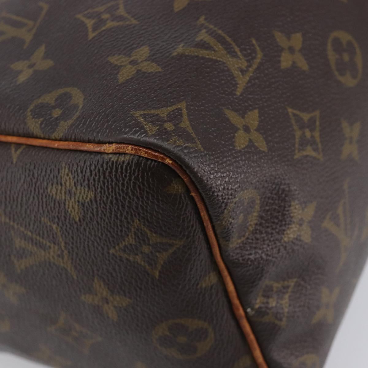 LOUIS VUITTON Monogram Speedy 25 Hand Bag M41528 LV Auth fm5472