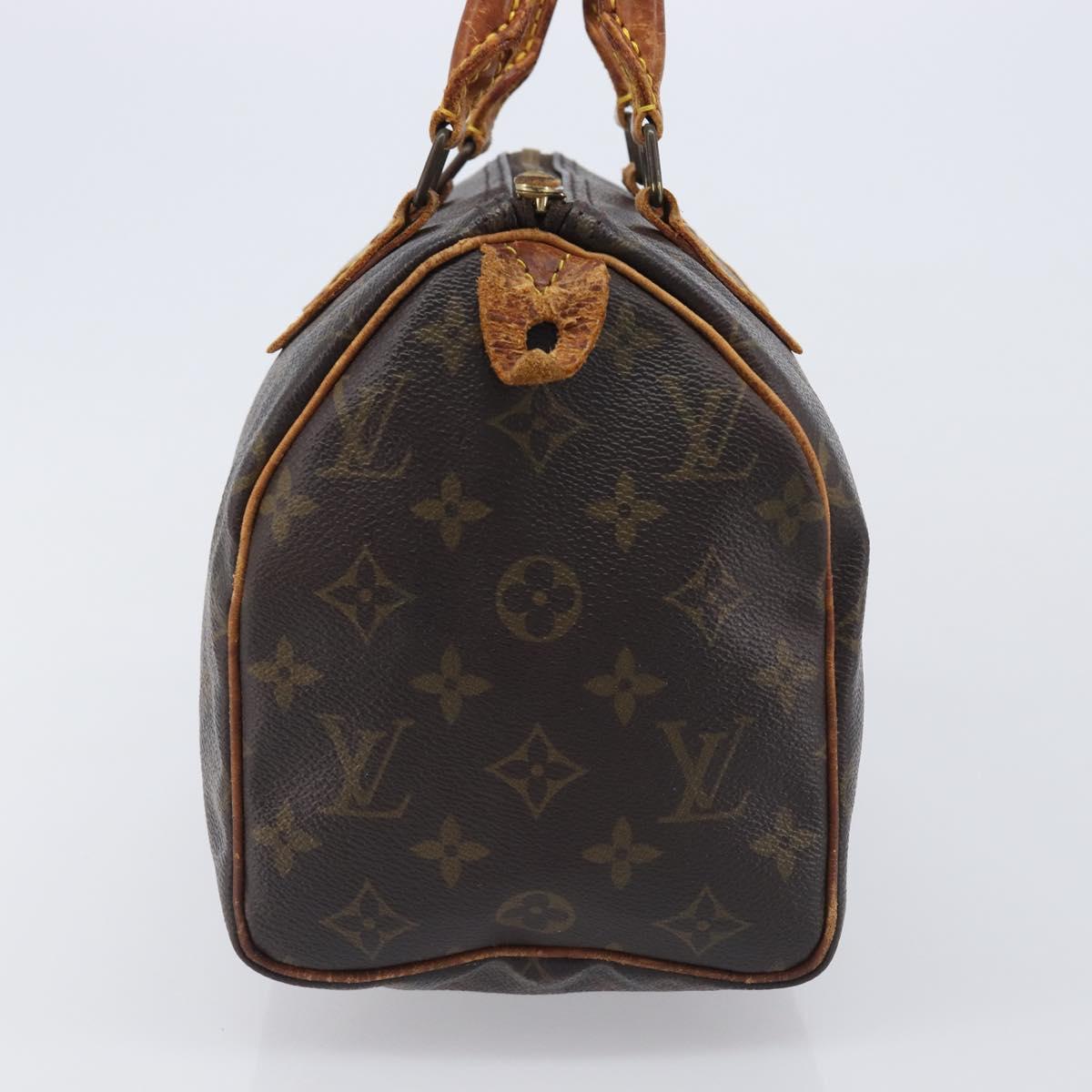 LOUIS VUITTON Monogram Speedy 25 Hand Bag M41528 LV Auth fm5472