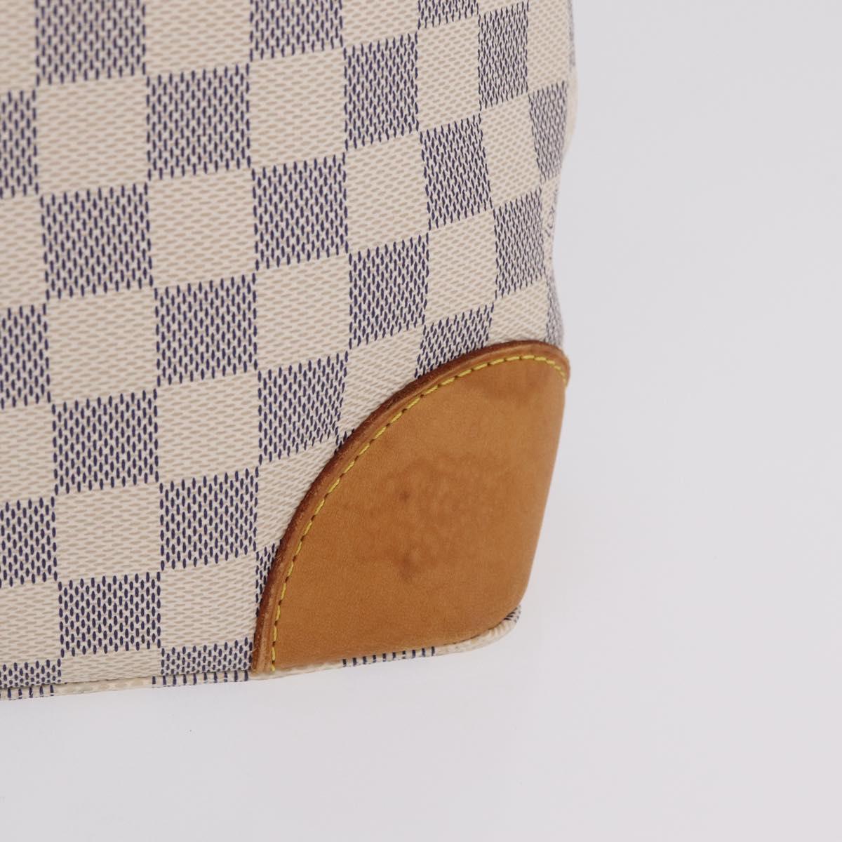LOUIS VUITTON Damier Azur Hampstead PM Tote Bag N51207 LV Auth fm5483A