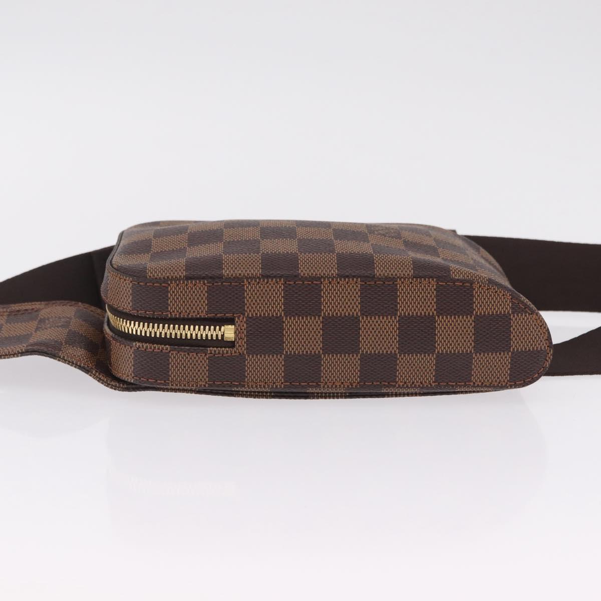 LOUIS VUITTON Damier Ebene Geronimos Shoulder Bag N51994 LV Auth fm5485V