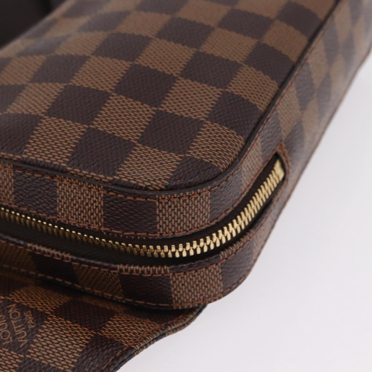 LOUIS VUITTON Damier Ebene Geronimos Shoulder Bag N51994 LV Auth fm5485V