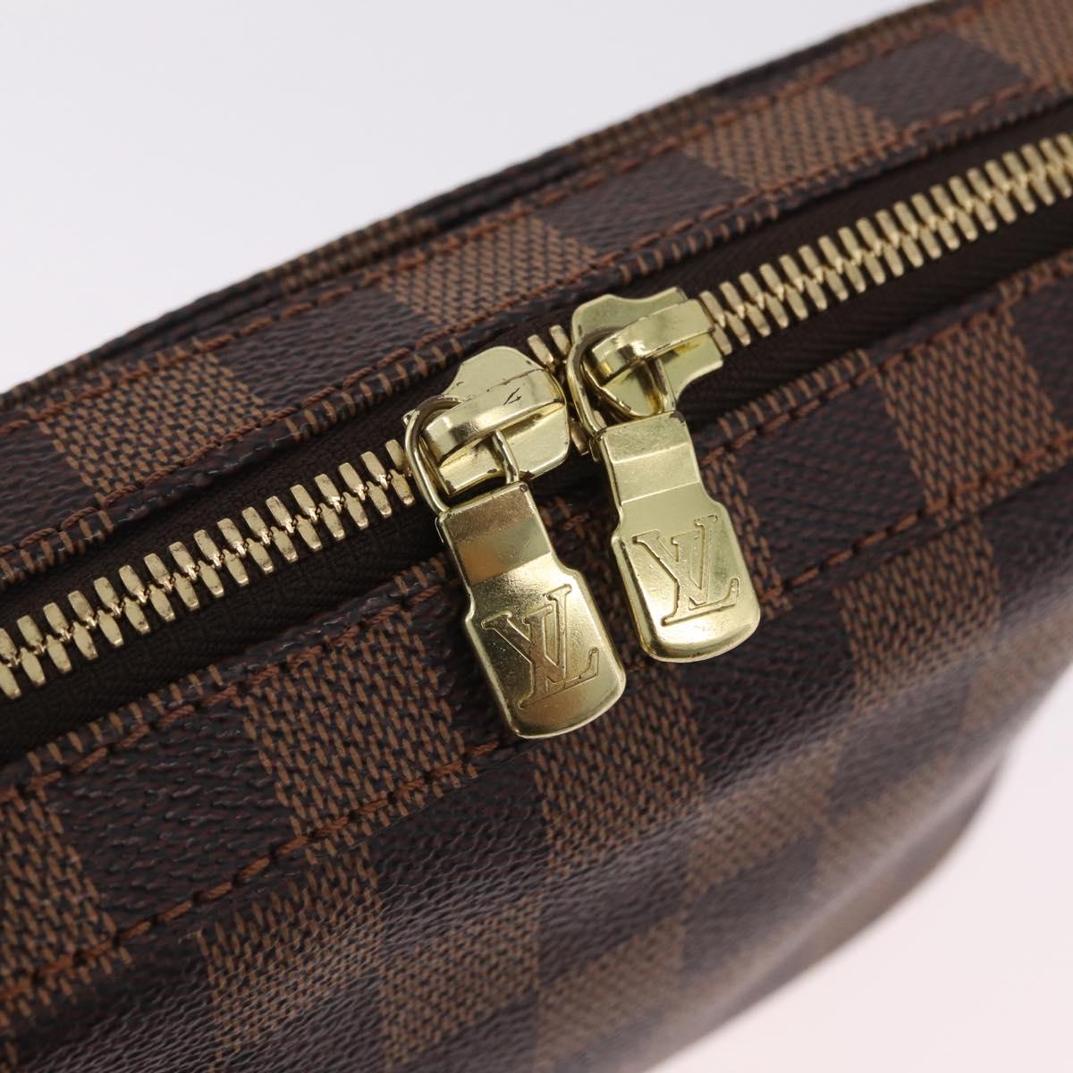 LOUIS VUITTON Damier Ebene Geronimos Shoulder Bag N51994 LV Auth fm5485V