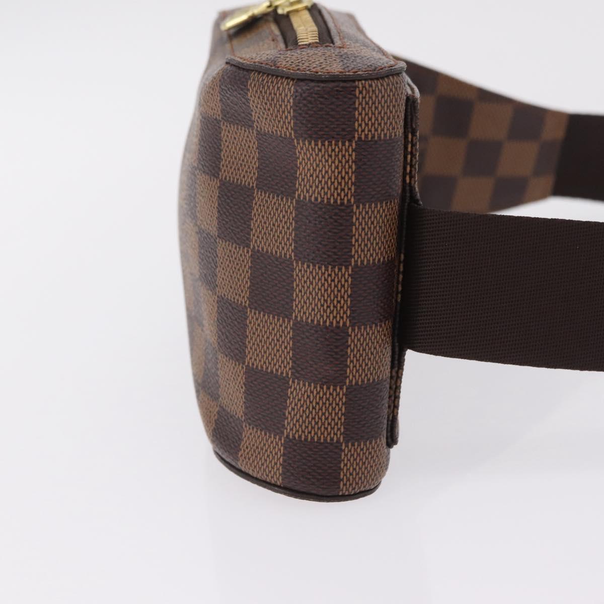LOUIS VUITTON Damier Ebene Geronimos Shoulder Bag N51994 LV Auth fm5485V