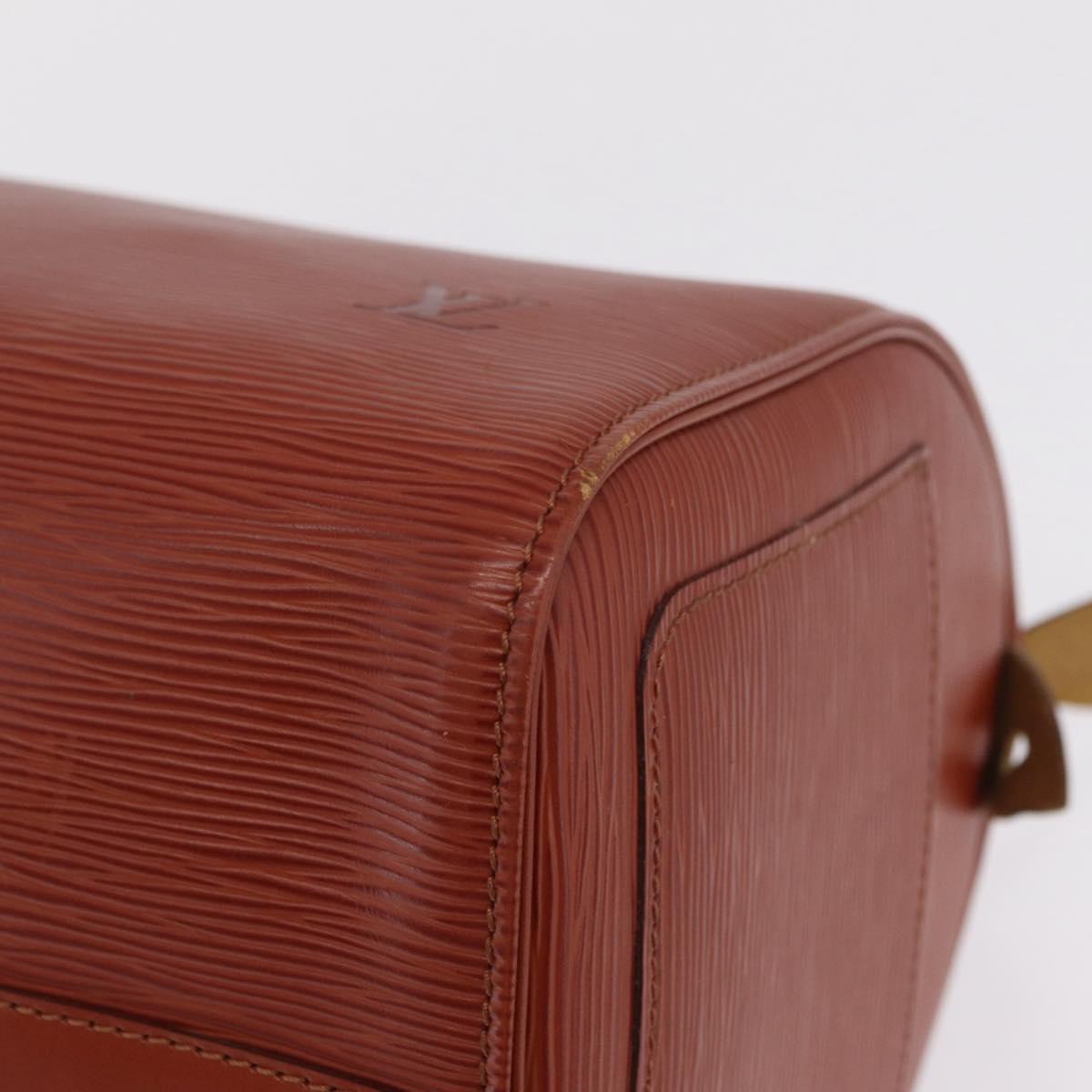LOUIS VUITTON Epi Speedy 30 Hand Bag Brown M43003 LV Auth fm5492A