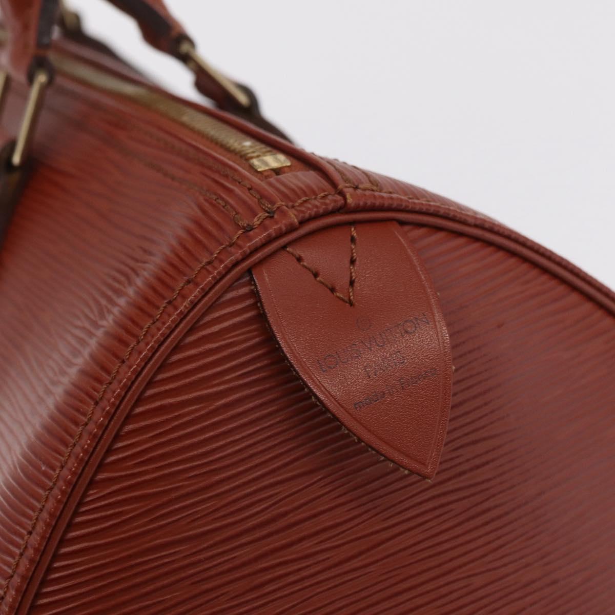 LOUIS VUITTON Epi Speedy 30 Hand Bag Brown M43003 LV Auth fm5492A