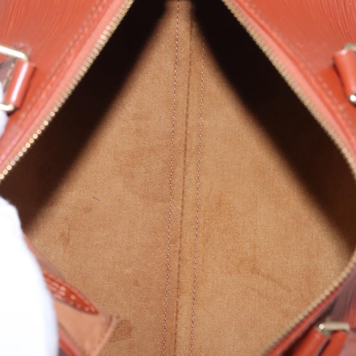 LOUIS VUITTON Epi Speedy 30 Hand Bag Brown M43003 LV Auth fm5492A