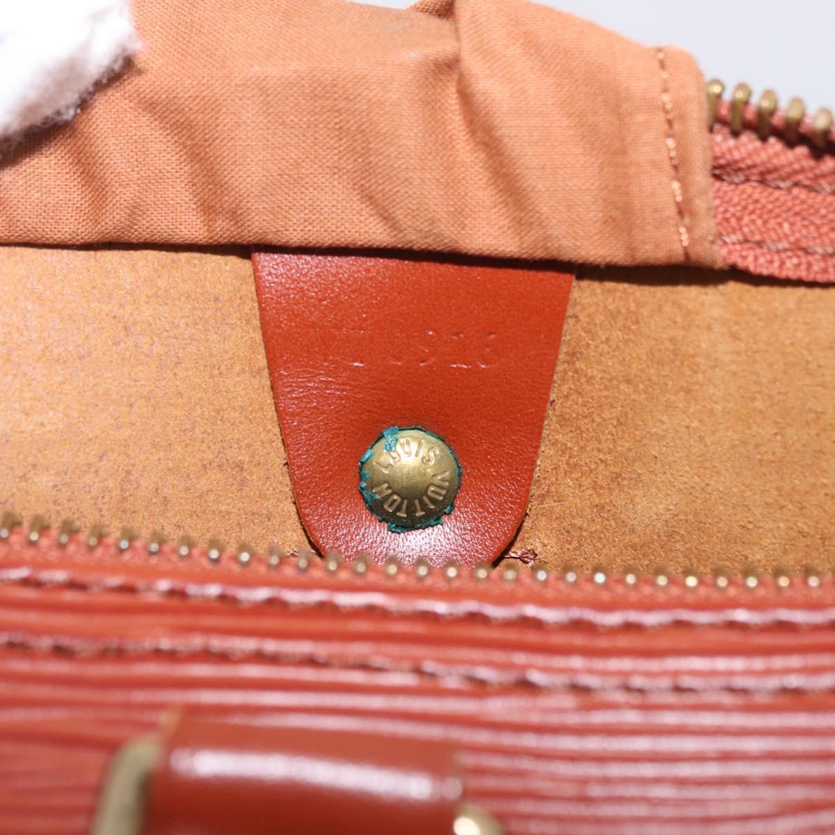 LOUIS VUITTON Epi Speedy 30 Hand Bag Brown M43003 LV Auth fm5492A