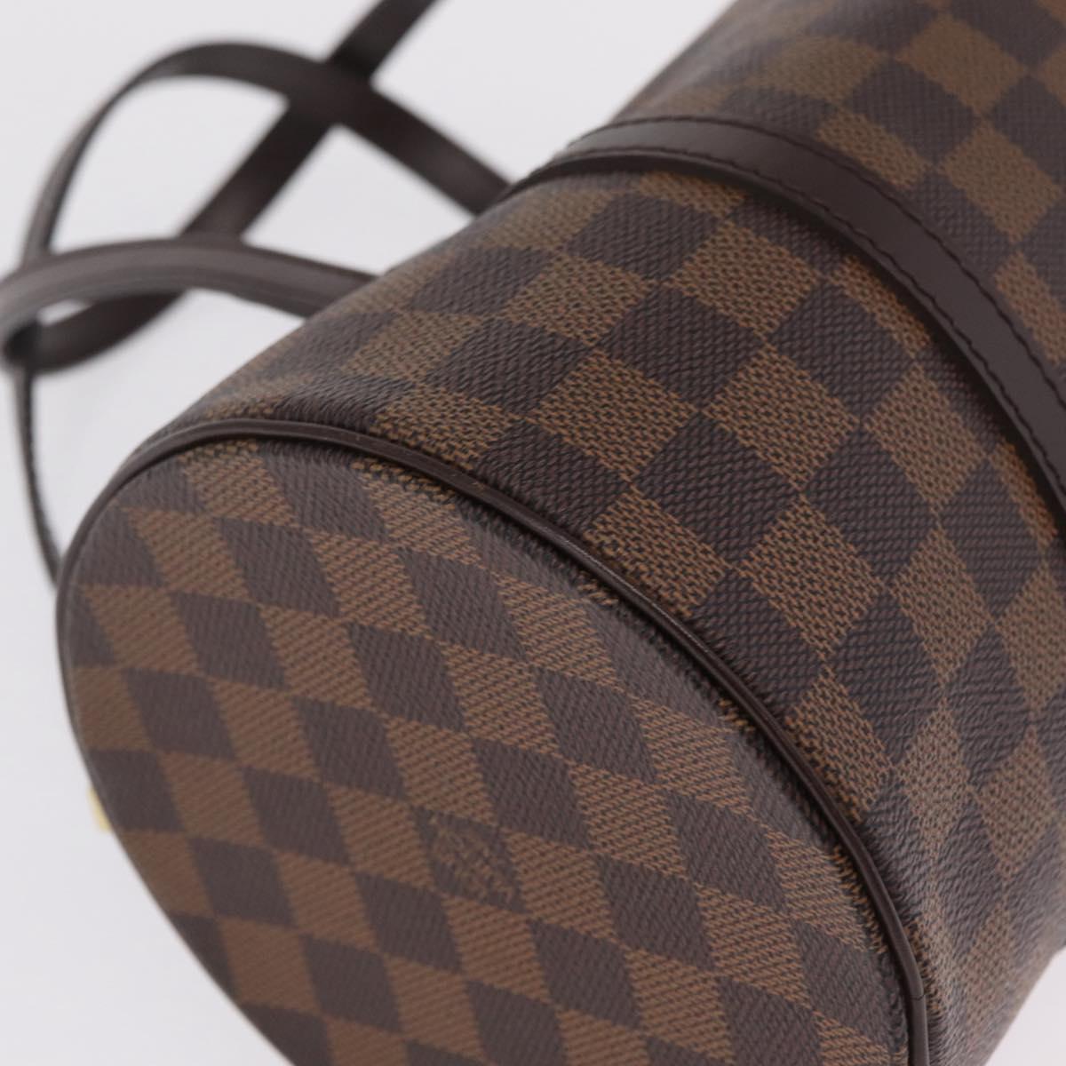 LOUIS VUITTON Damier Ebene Papillon 30 Hand Bag N51303 LV Auth fm5493V