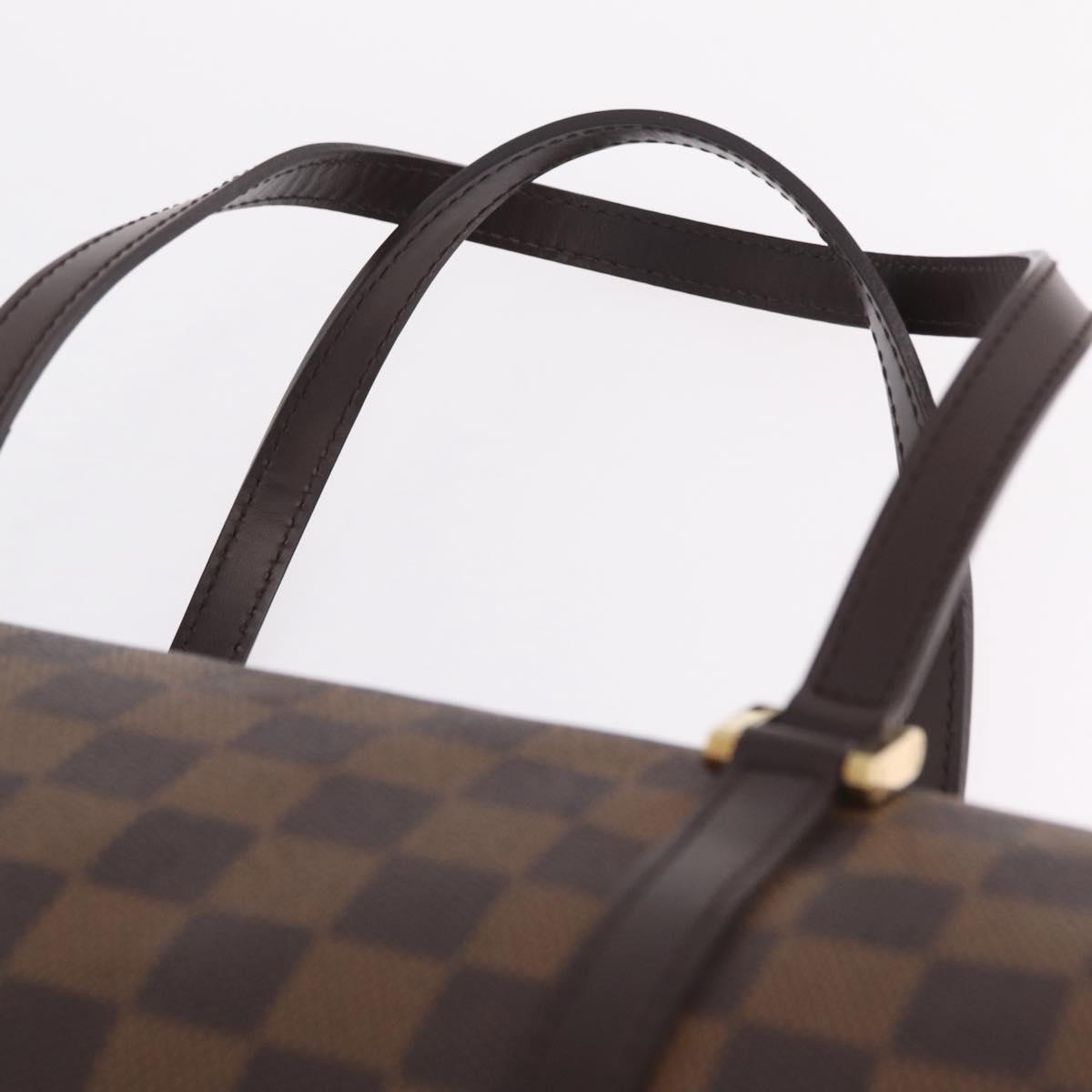 LOUIS VUITTON Damier Ebene Papillon 30 Hand Bag N51303 LV Auth fm5493V