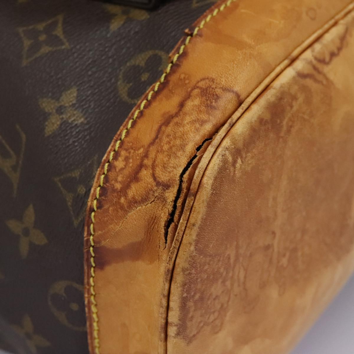 LOUIS VUITTON Monogram Montsouris GM Backpack M51135 LV Auth gh002